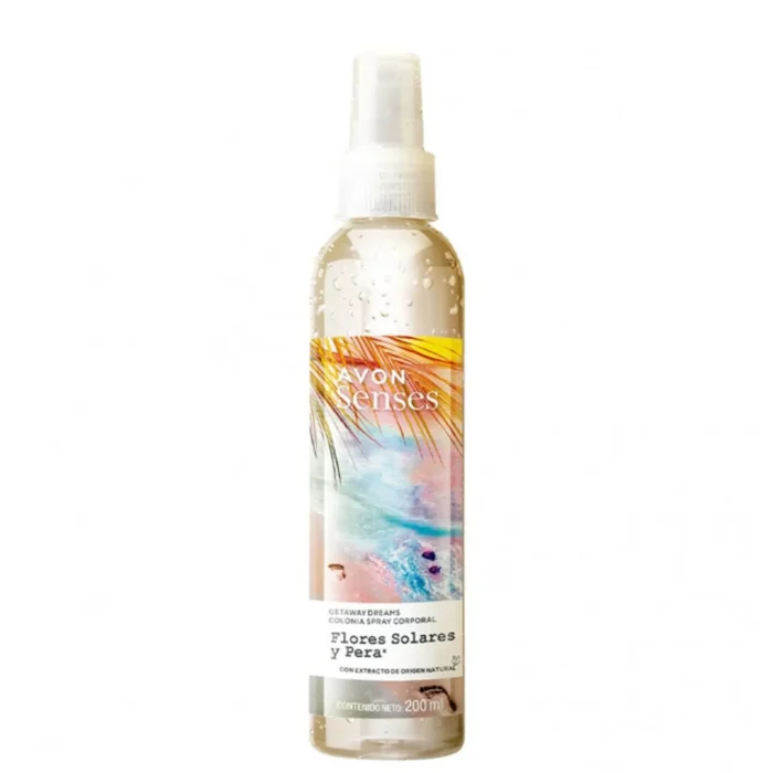 Colonia Senses Flores Solares y Pera 200ml - Imagen 1