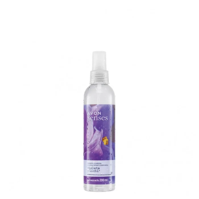 Colonia Senses Violeta y Lichi 200ml - Imagen 1