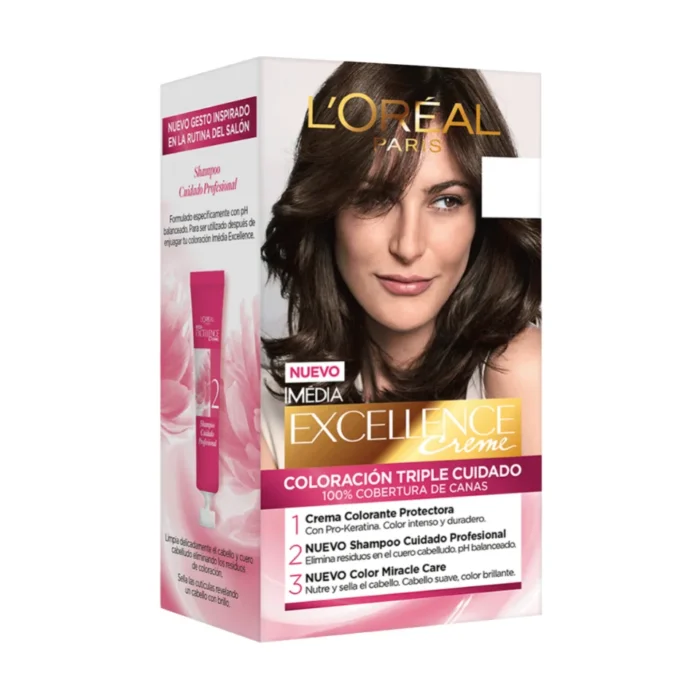 ExcellencePrincipal Tinte para Cabello Excellence Creme Loreal - Imagen 1